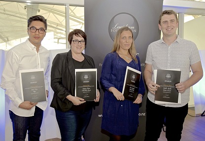 Duke Tran (Rad), Suzanne Hemus (Chocolate Brown), Emma Sparks (Twenty Three), Dylan Taylor (Latin Larder)
