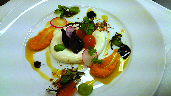 Dish created by Liam Dollimore, Wellington Club.