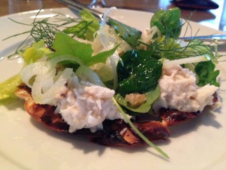 L-Abattoir - Crab salad. 