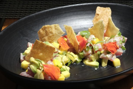 The Grill - Wild yellowfin ahi ceviche