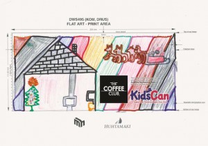 Kids Can Colouring In Competition (2nd) - MED TAKEAWAY CUP