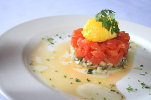 Salmon Tartare, St John's Restaurant & Bar.