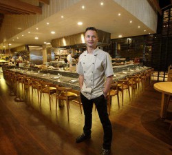 17.10.2013 Nic Watt and staff at Masu the SKYCITY in Auckland.. Mandatory Photo Credit ©Michael Bradley.